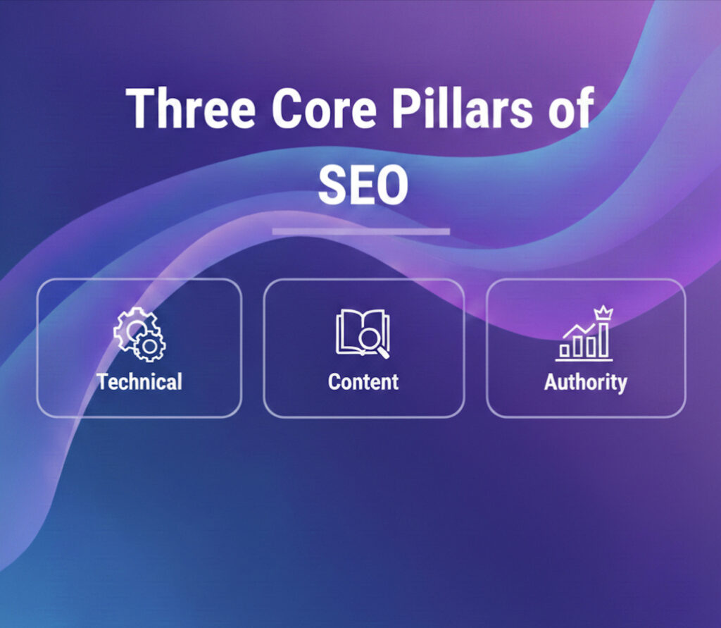 Three Core Pillars of SEO