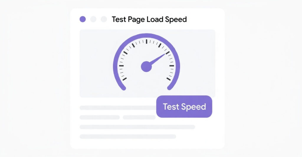 Test Page Load Speed