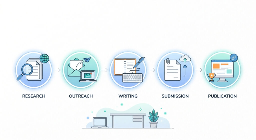 guest posting process